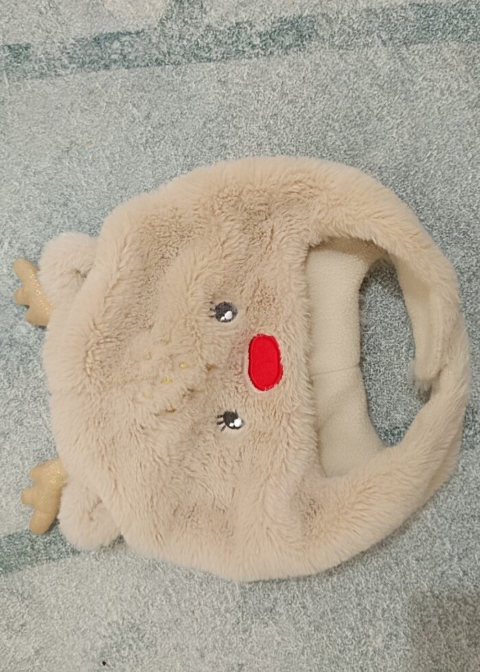 Cırtlı peluş sapka - Görsel 3