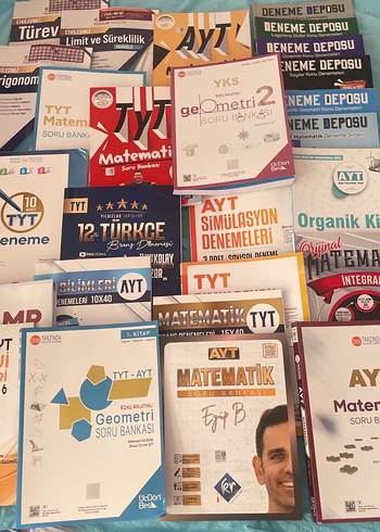 AYT ve TYT Matematik ve Geometri Soru Bankaları