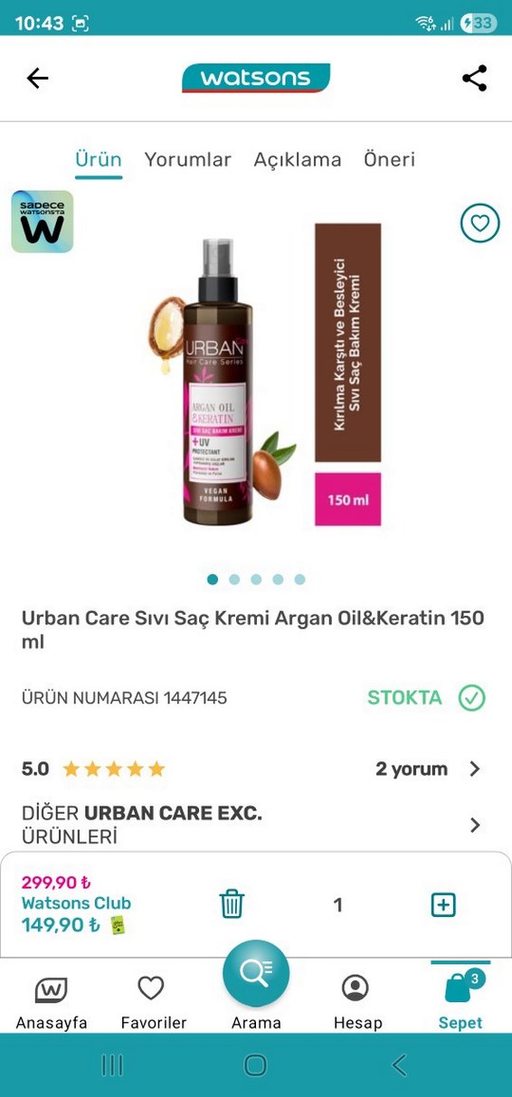 Urban Care Argan Yağı ve Keratin Saç Bakım Seti - Görsel 3
