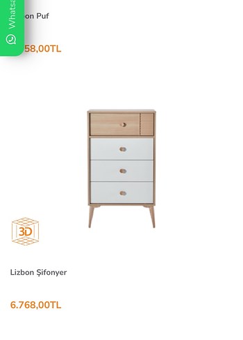 Mondi Lizbon şifonyer - Görsel 2