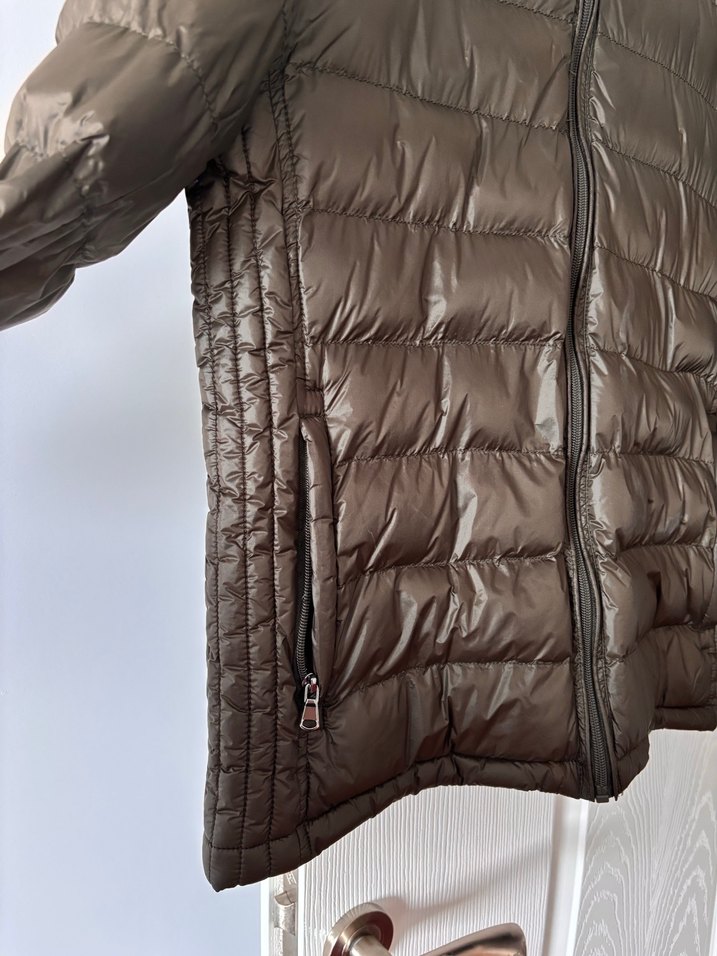 Haki Erkek İnce Şişme Mont - Görsel 2