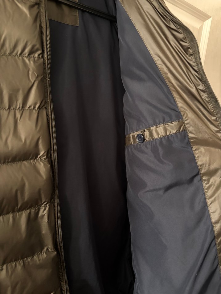 Haki Erkek İnce Şişme Mont - Görsel 4