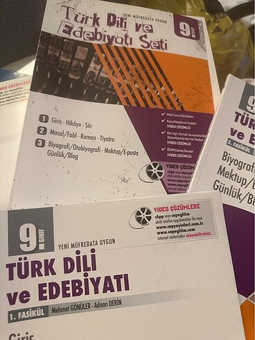 ÇAP YAYINLARI 9.SINIF TÜRK DİLİ VE EDEBİYATI 3 Fasikül