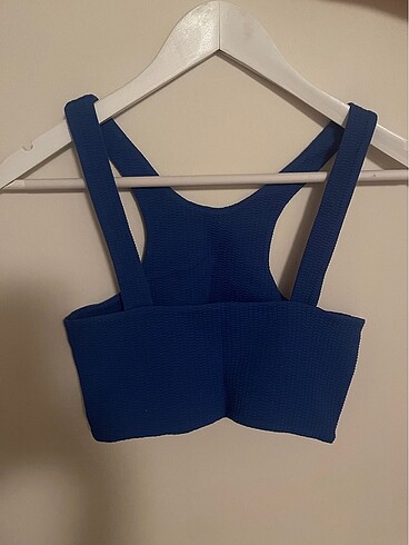 Zara Zara mavi crop
