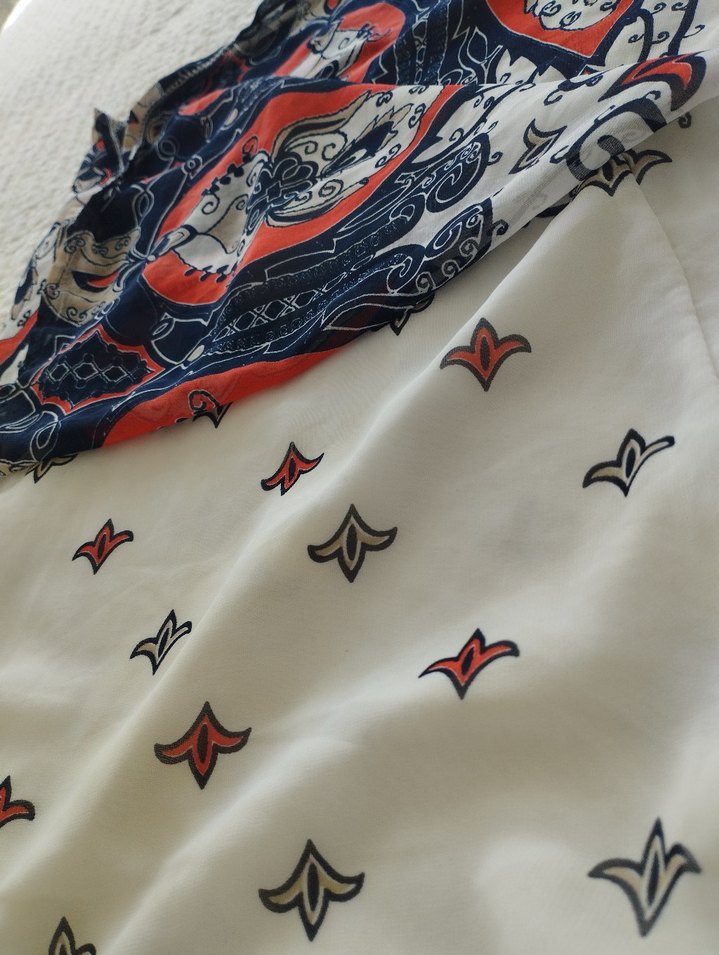 Nakışlı Bohem Mini Hamile Eteği - Görsel 2