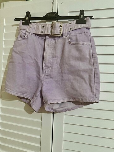 Bershka Lila Jean Şort