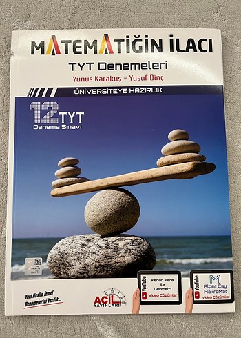 Matematiğin İlacı TYT Denemeleri - 12 Deneme