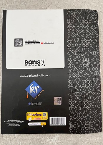  Barış Yayınları AYT Matematik Konu Denemeleri