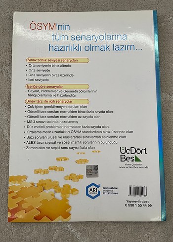 12 Adet TYT Matematik Deneme Kitabı