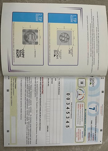 Beden Renk 12 Adet TYT Matematik Deneme Kitabı