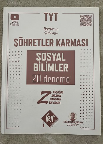 TYT Sosyal Bilimler 20 Deneme Kitabı
