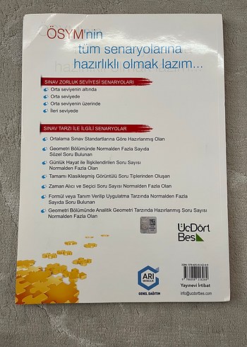  10 ADET AYT Matematik Deneme Kitabı
