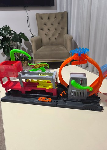 Renkli Hot Wheels Oyuncak Araba Seti - Görsel 3