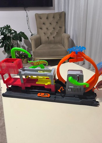 Renkli Hot Wheels Oyuncak Araba Seti - Görsel 4