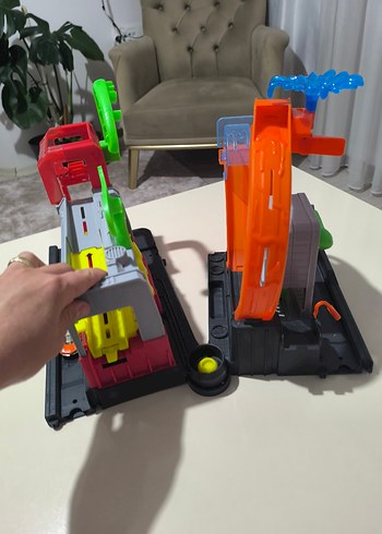 Renkli Hot Wheels Oyuncak Araba Seti - Görsel 7