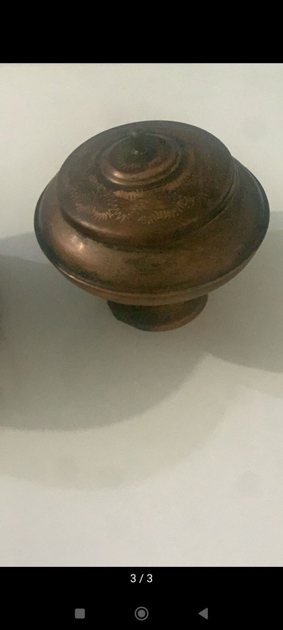 bakır Kapaklı şekerlik - Görsel 3