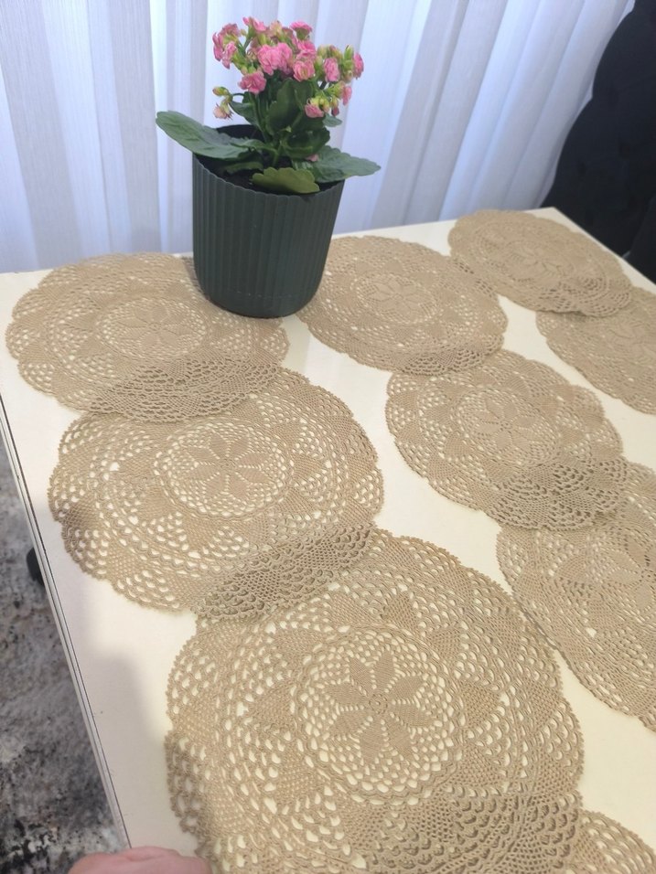 el örgüsü peçete takımı - Görsel 3