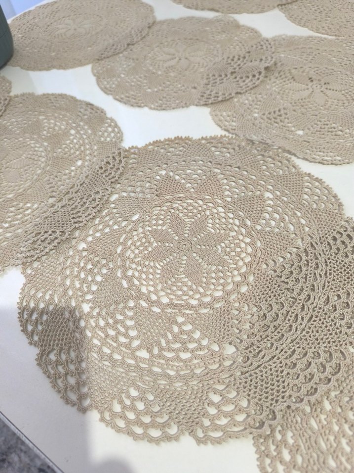 el örgüsü peçete takımı - Görsel 4