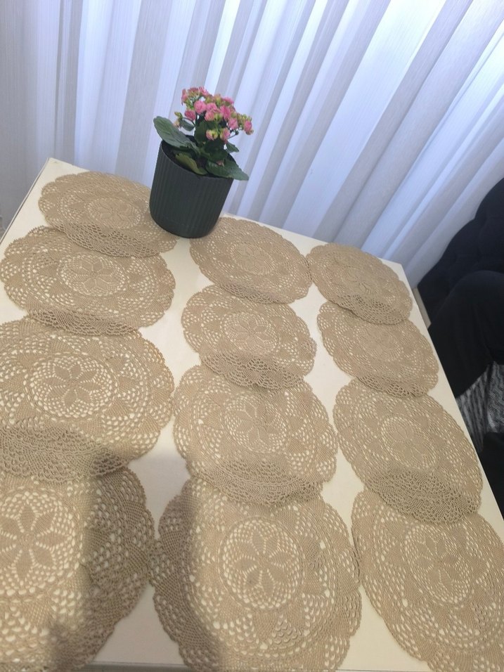 el örgüsü peçete takımı - Görsel 5