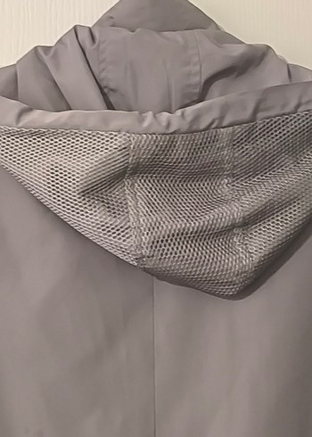 Bej Kemerli Midi Yağmurluk mont - Görsel 5