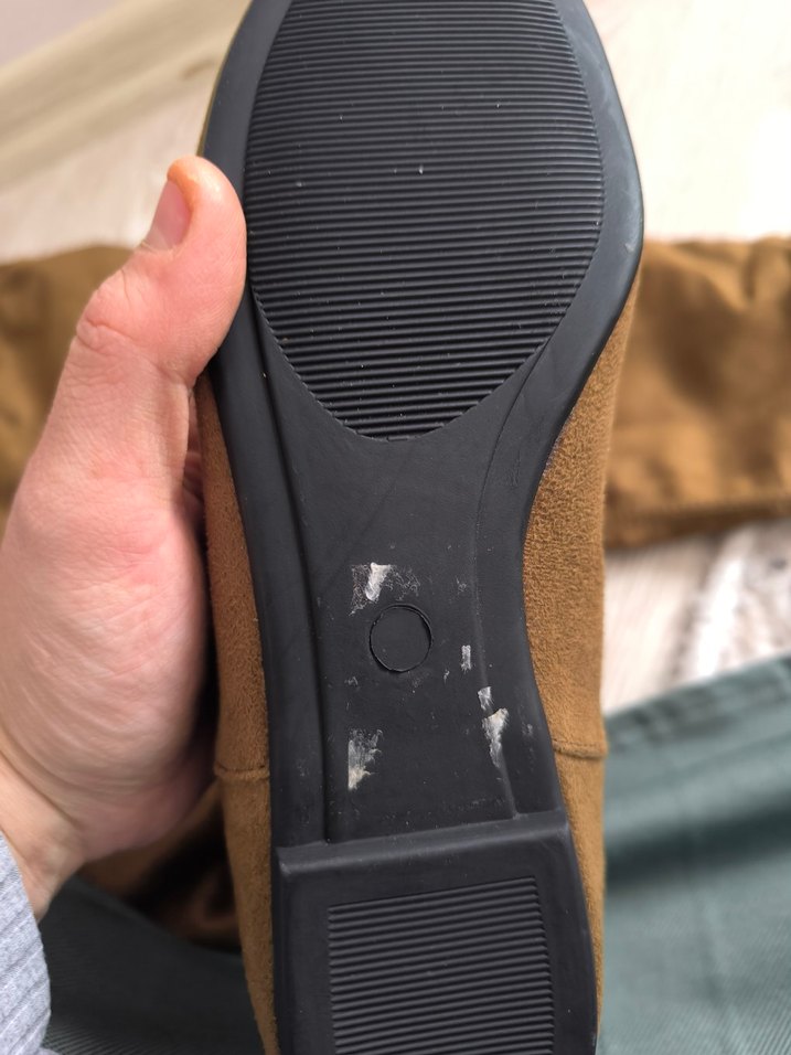 Kahverengi Süet Dizüstü Botlar - Görsel 5