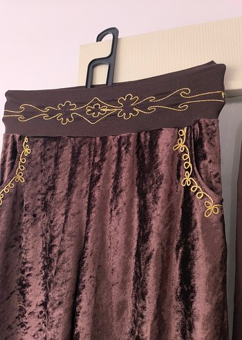 kadife V Yaka Bohem Kadın ikili takim - Görsel 5