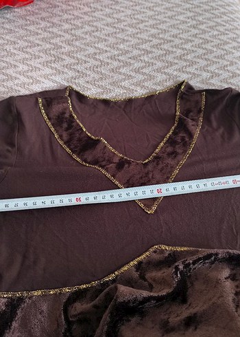 kadife V Yaka Bohem Kadın ikili takim - Görsel 8