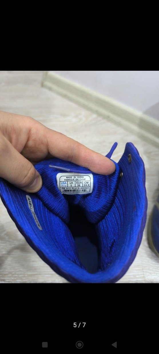 Mavi box ayakkabisi - Görsel 4