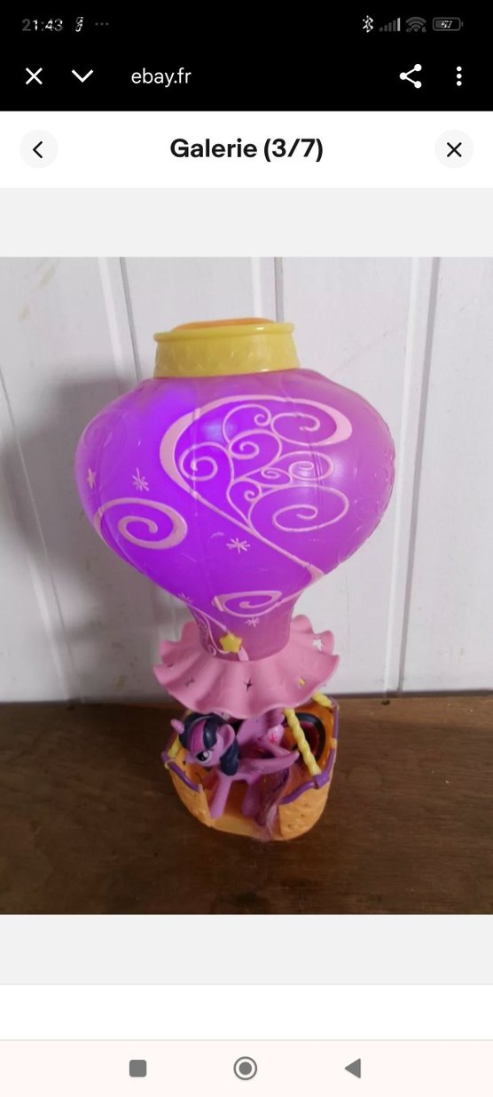 my little pony balon ışıklı ve müzikli - Görsel 3