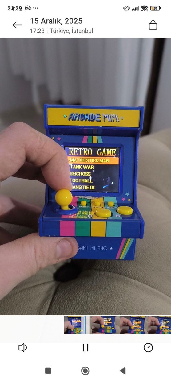 Mini Retro Oyun Konsolu - Görsel 4