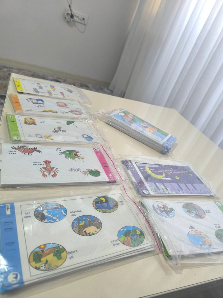 mavi renkli İngilizce eğitim tableti - Görsel 4