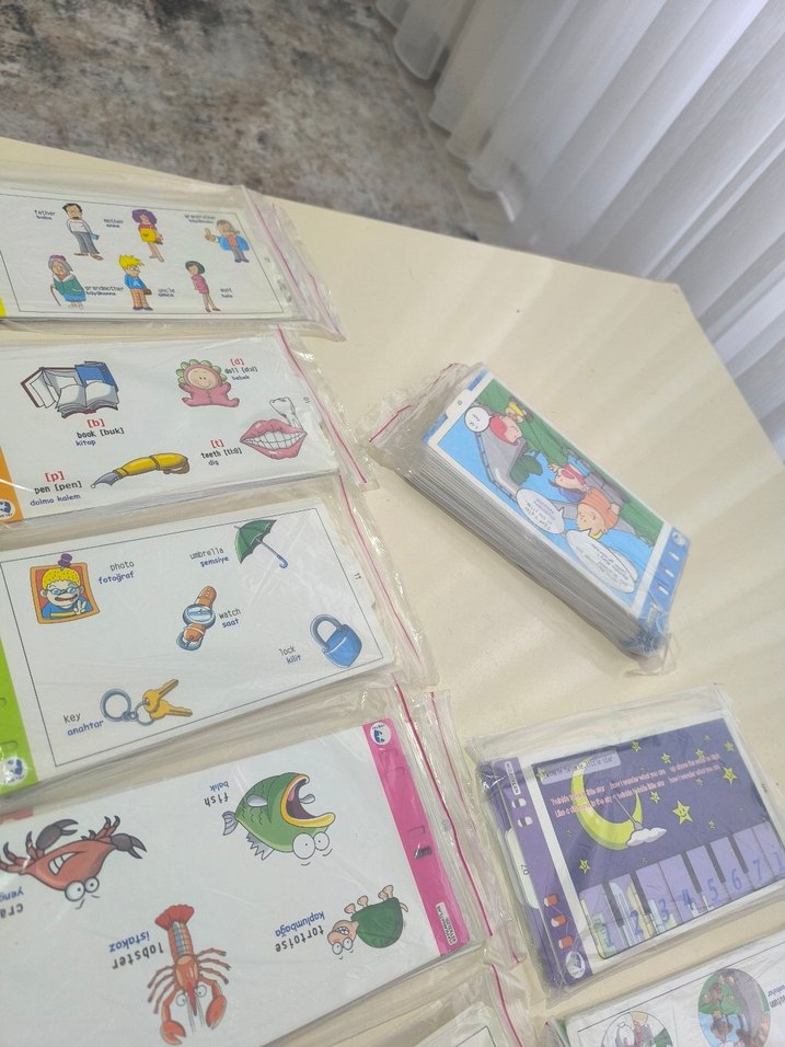 mavi renkli İngilizce eğitim tableti - Görsel 2