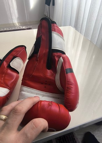 Kırmızı Erkek Boks Eldiveni Veltex - Görsel 5