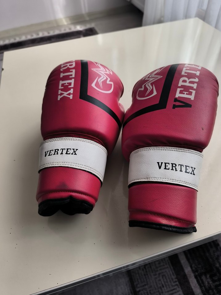 Kırmızı Erkek Boks Eldiveni Veltex - Görsel 2