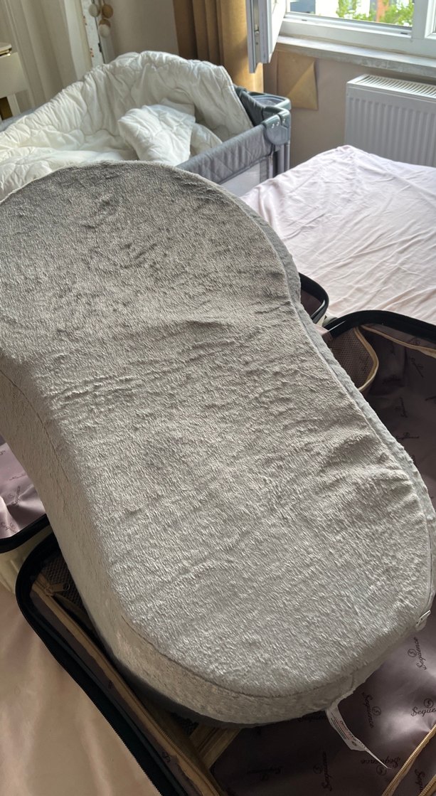 Gri Beyaz Hamile ve Emzirme Yastığı - Görsel 3