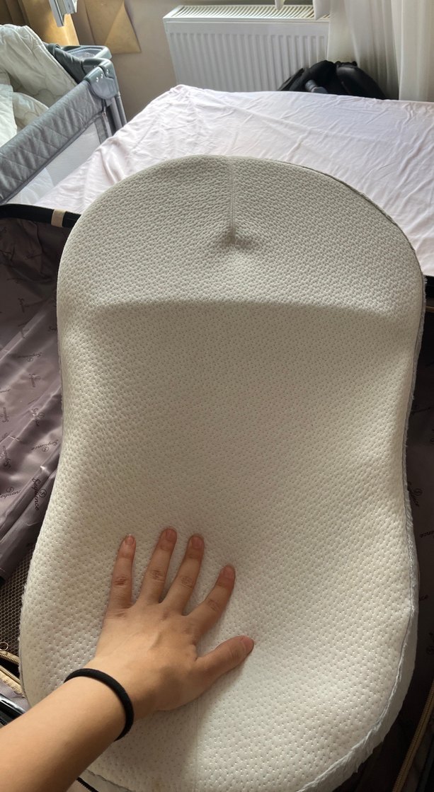 Gri Beyaz Hamile ve Emzirme Yastığı - Görsel 4