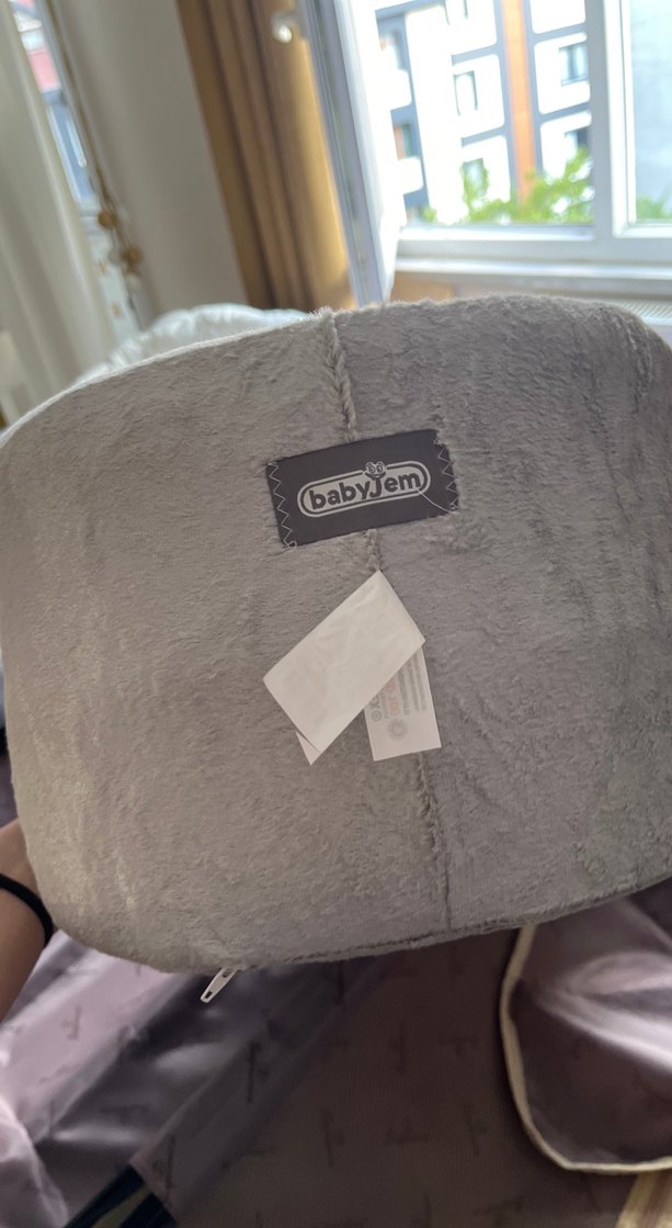 Gri Beyaz Hamile ve Emzirme Yastığı - Görsel 2