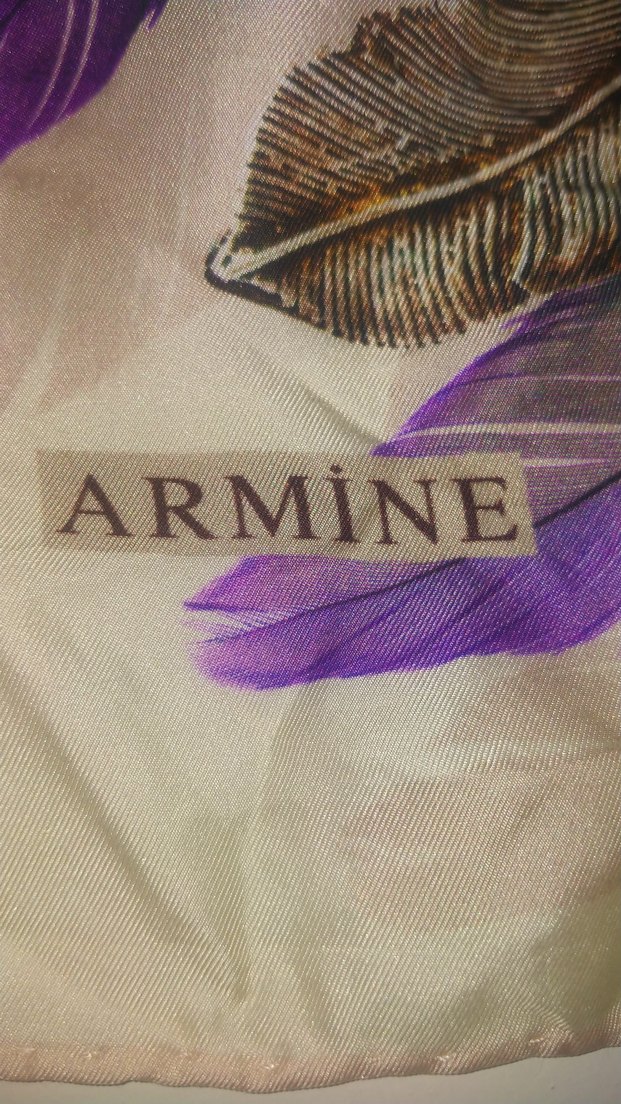 Armine ipek eşarp - Görsel 2