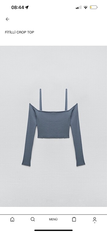 Zara crop top