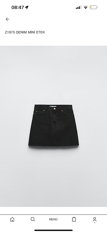 Zara mini etek