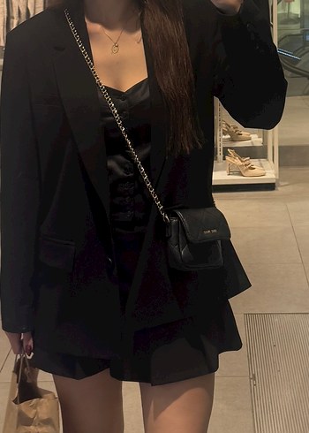 m Beden siyah Renk Zara blazer