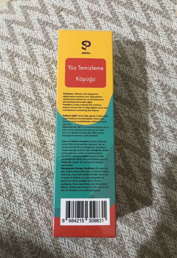 SEMPA Yüz Temizleme Köpüğü 100 ml - Görsel 2