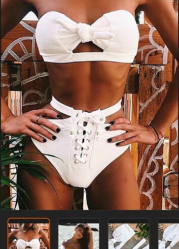 Trendyol & Milla beyaz bikini
