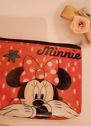 Minnie mouseli cüzdan