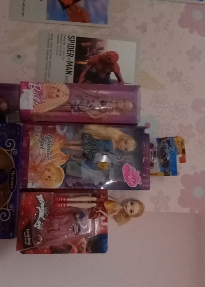 Koleksiyon Barbie,Winx,Miniş, mucizevi ladybug ,ever after high - Görsel 3