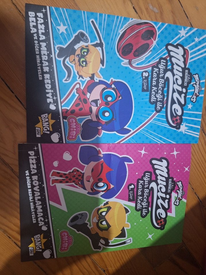 Mucize ugue böcegi miraculous manga kitapları 4 adet - Görsel 2