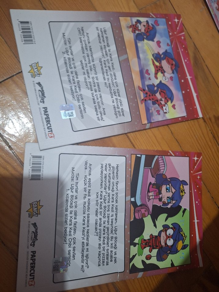 Mucize ugue böcegi miraculous manga kitapları 4 adet - Görsel 4