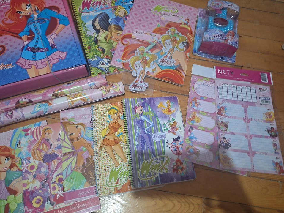 winx kırtasiye urunlerı winx club acıklama - Görsel 2