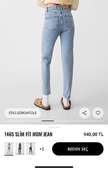 34 Beden Stradivarius Jean