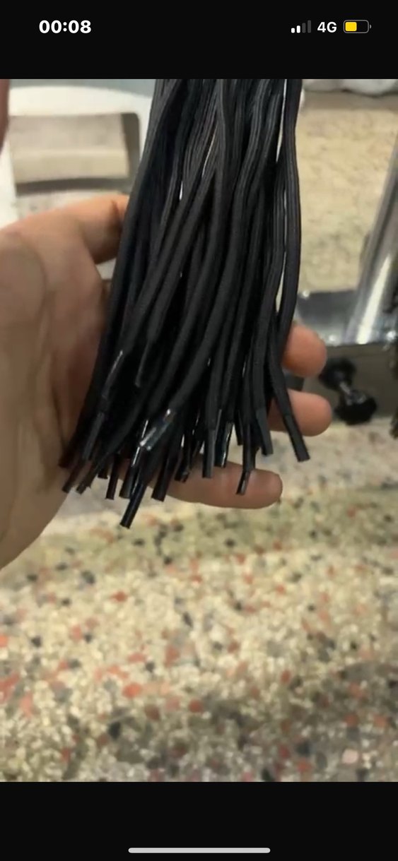 Siyah Minimalist Erkek Bağcık - Görsel 2